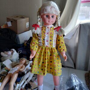 Vintage doll 30 inch